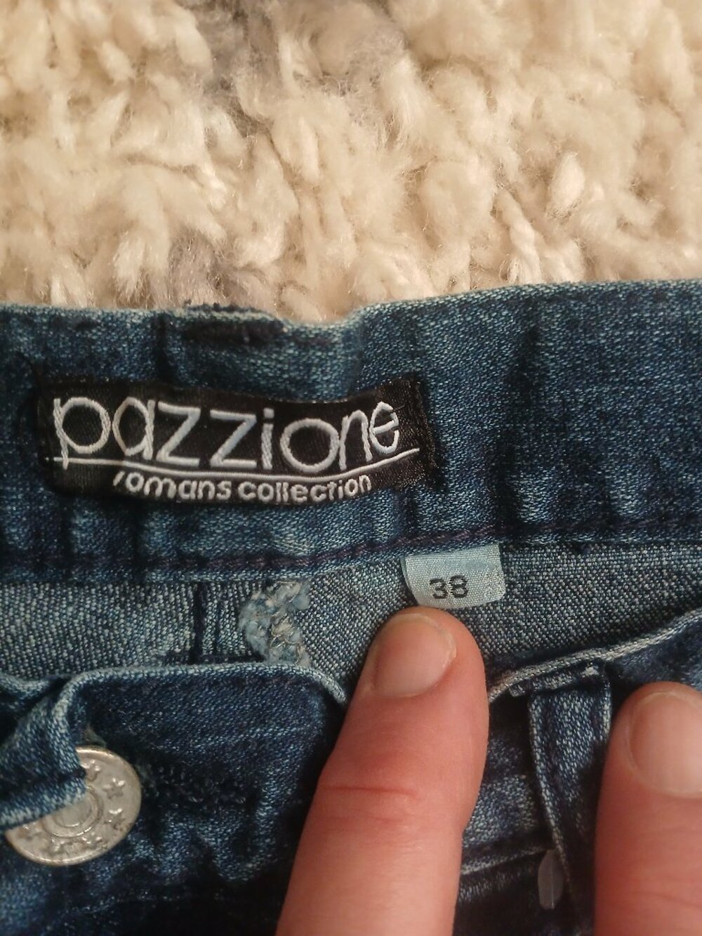 Pazzione 29x28 women's denim
